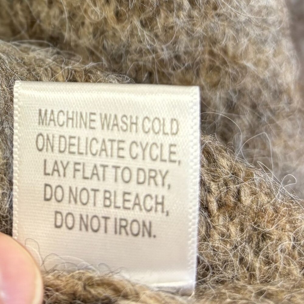 Latte Heather Mohair Sweater - Picture 7 of 7